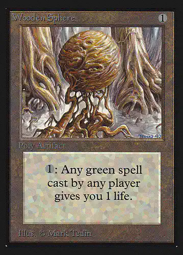 Wooden Sphere - ced Spoiler