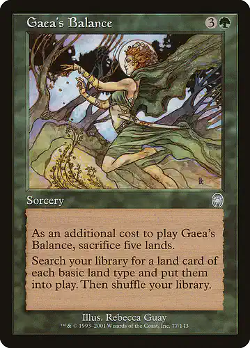 Gaea's Balance - apc Spoiler