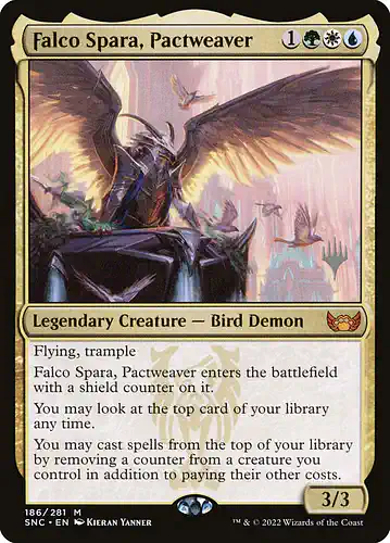 Falco Spara, Pactweaver - snc Spoiler