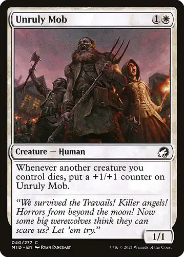 Unruly Mob - mid Spoiler