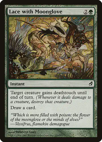 Lace with Moonglove - lrw Spoiler