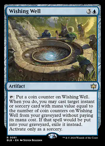 Wishing Well - blb Spoiler