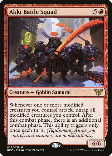 Akki Battle Squad - nec Spoiler