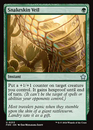 Snakeskin Veil - fdn Spoiler