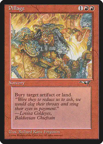 Pillage - all Spoiler