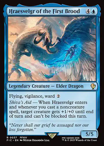 Hraesvelgr of the First Brood - fic Spoiler