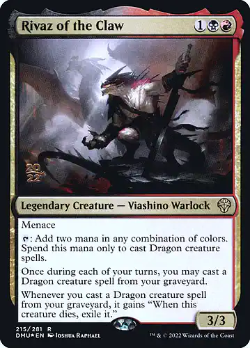 Rivaz of the Claw - dmu Spoiler