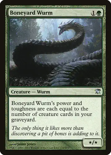 Boneyard Wurm - isd Spoiler