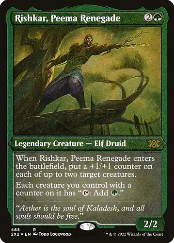 Rishkar, Peema Renegade - 2x2 Spoiler