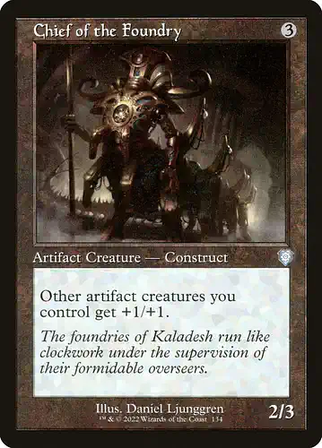 Chief of the Foundry - brc Spoiler