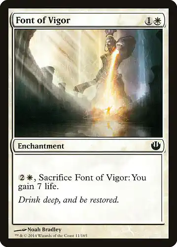 Font of Vigor - jou Spoiler