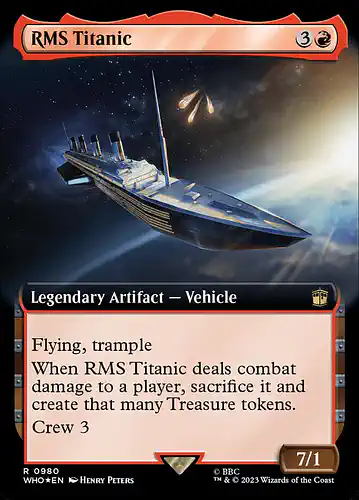 RMS Titanic - who Spoiler