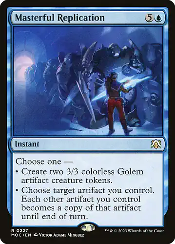 Masterful Replication - moc Spoiler