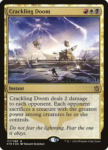 Crackling Doom - ktk Spoiler