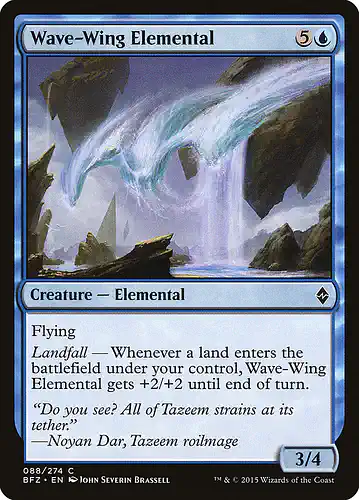 Wave-Wing Elemental - bfz Spoiler