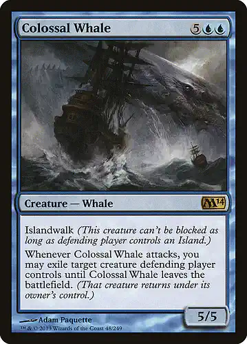 Colossal Whale - m14 Spoiler