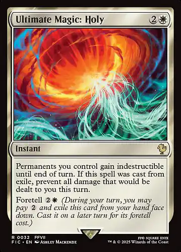 Ultimate Magic: Holy - fic Spoiler