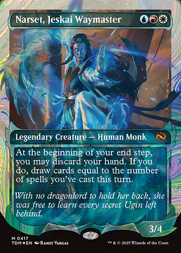 Narset, Jeskai Waymaster - tdm Spoiler