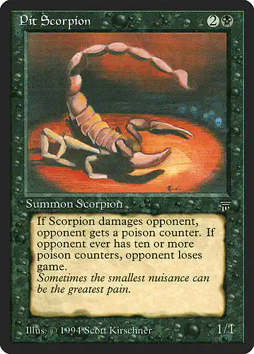 Pit Scorpion - leg Spoiler