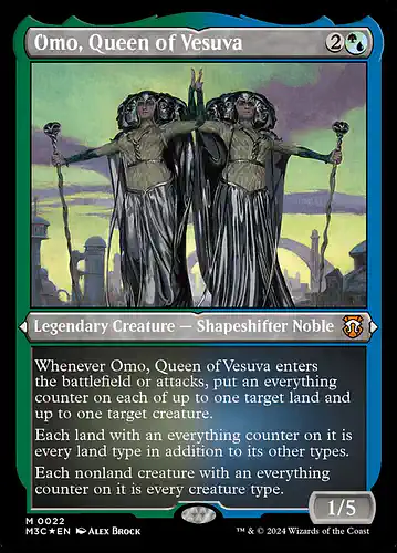 Omo, Queen of Vesuva - m3c Spoiler
