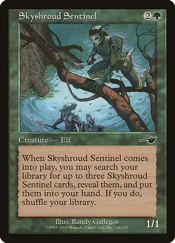 Skyshroud Sentinel - nem Spoiler