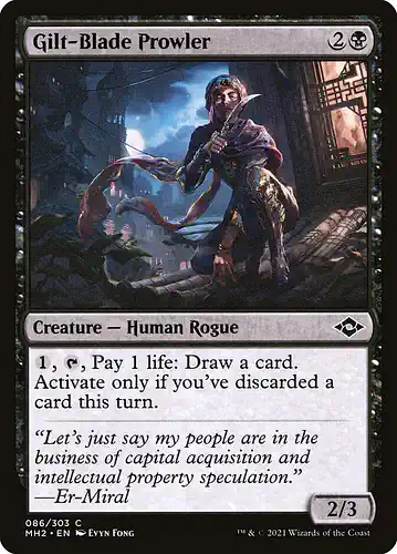 Gilt-Blade Prowler - mh2 Spoiler