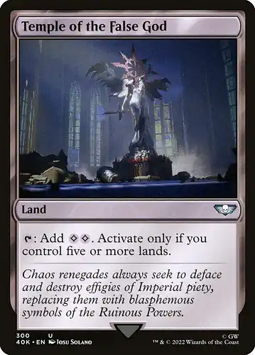 Temple of the False God - 40k Spoiler