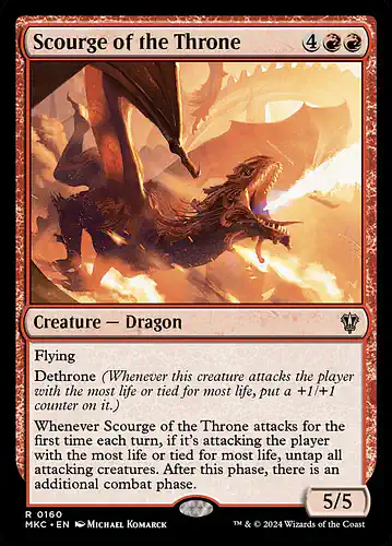 Scourge of the Throne - mkc Spoiler