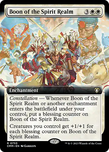 Boon of the Spirit Realm - cmm Spoiler