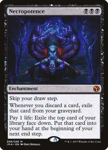 Necropotence - ima Spoiler