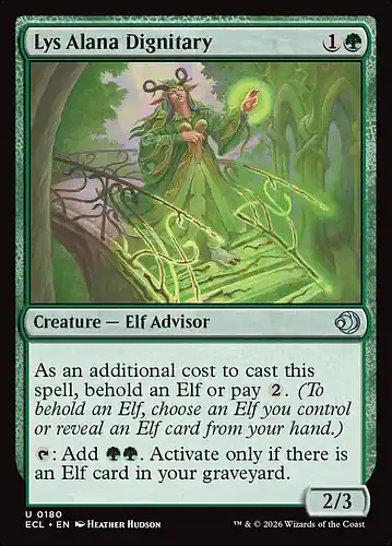 Lys Alana Dignitary - ecl Spoiler