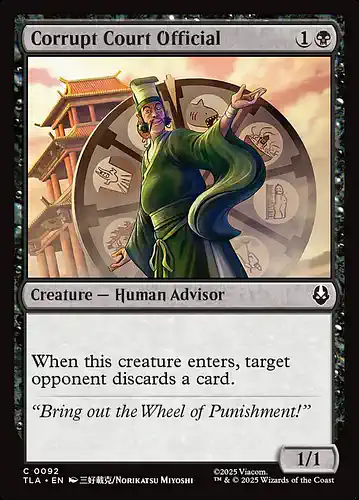 Corrupt Court Official - tla Spoiler