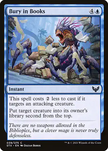 Bury in Books - stx Spoiler