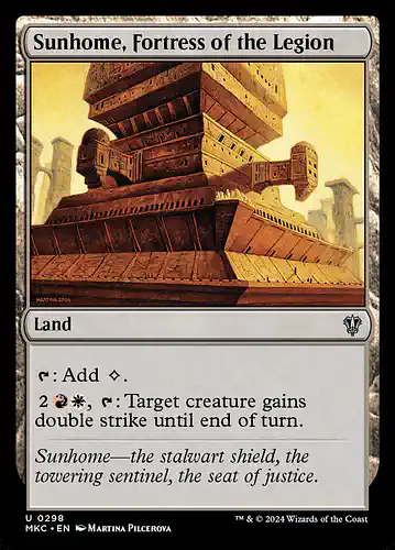 Sunhome, Fortress of the Legion - mkc Spoiler
