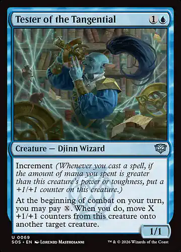 Tester of the Tangential - sos Spoiler