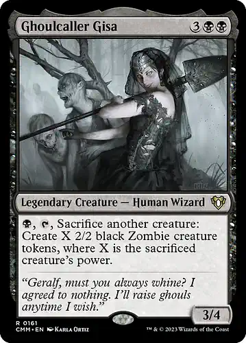 Ghoulcaller Gisa - cmm Spoiler