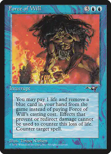 Force of Will - all Spoiler