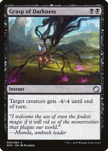 Grasp of Darkness - gn2 Spoiler