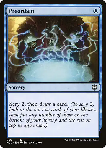 Preordain - ncc Spoiler