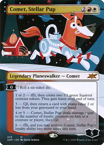 Comet, Stellar Pup - unf Spoiler