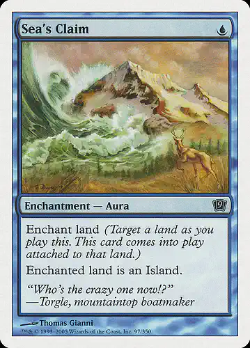 Sea's Claim - 9ed Spoiler