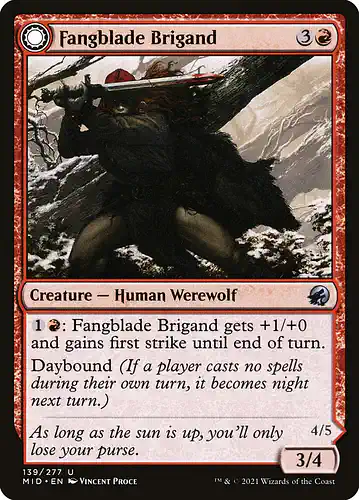 Fangblade Brigand - mid Spoiler