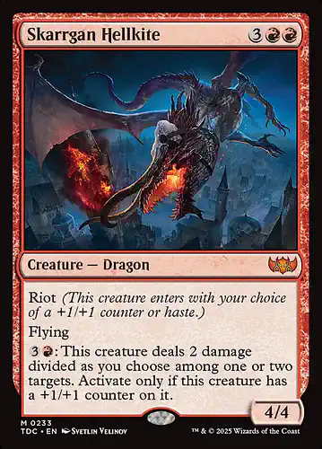 Skarrgan Hellkite - tdc Spoiler