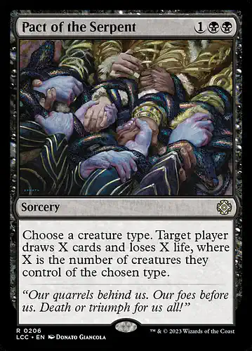 Pact of the Serpent - lcc Spoiler