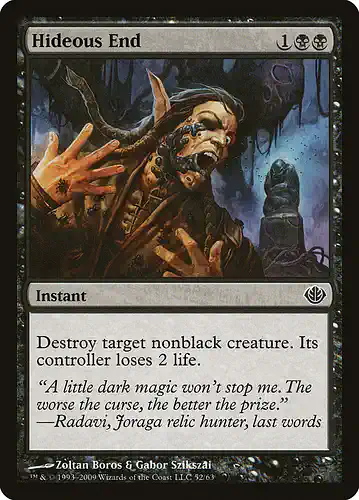 Hideous End - ddd Spoiler