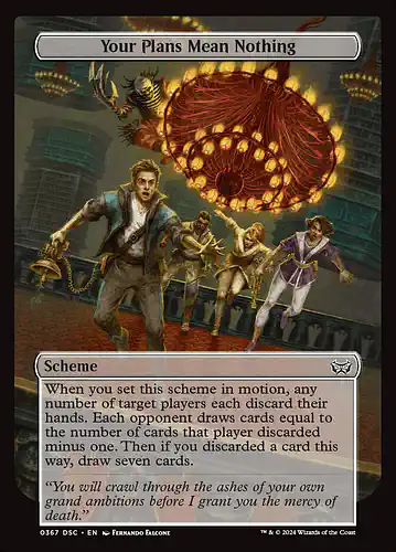Your Plans Mean Nothing - dsc Spoiler