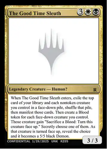 The Good Time Sleuth - unk Spoiler