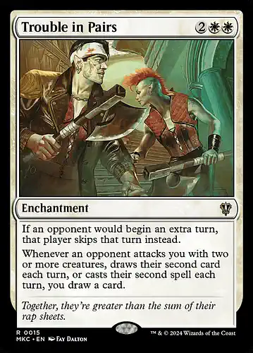 Trouble in Pairs - mkc Spoiler