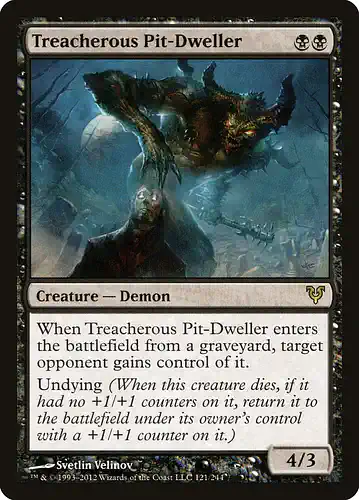 Treacherous Pit-Dweller - avr Spoiler