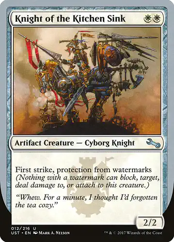 Knight of the Kitchen Sink - ust Spoiler